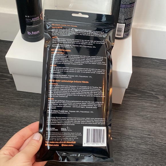 B.TAN sunless tanning bundle - Love at First Tan self tan mousse & Tan Mitt NEW - Picture 4 of 4